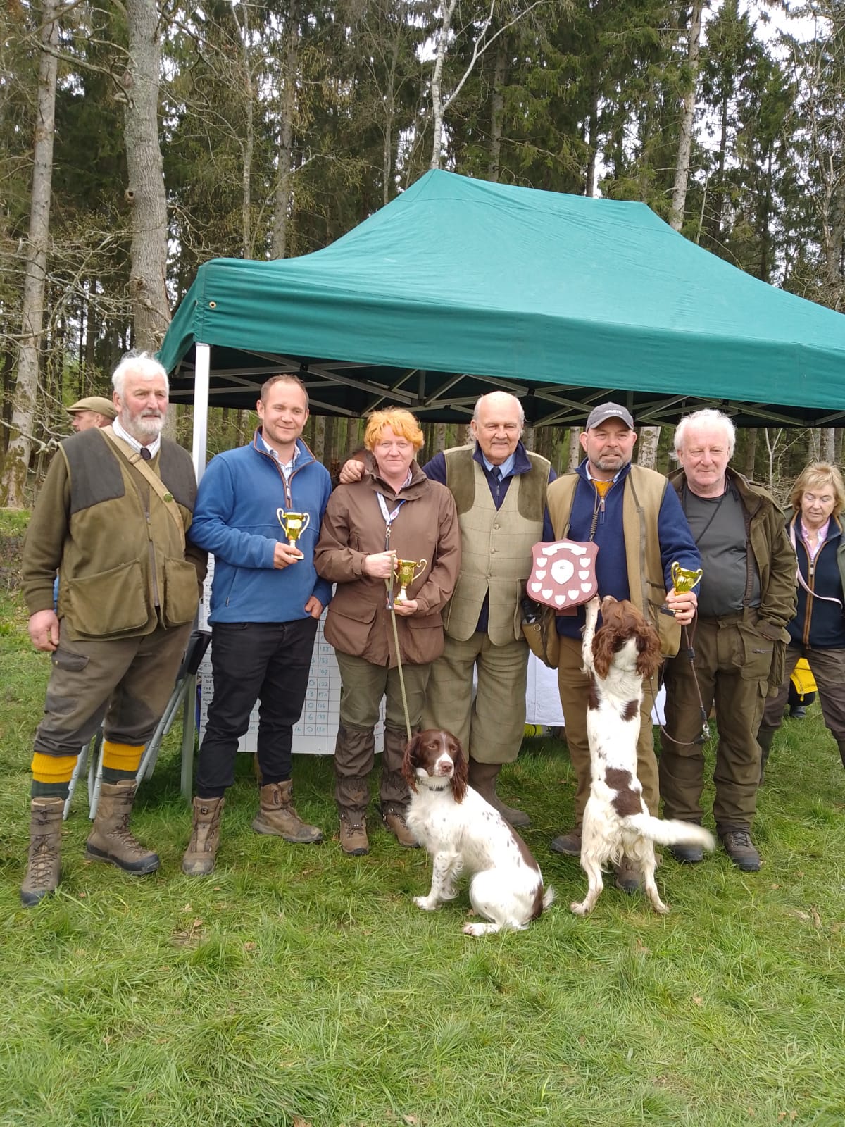 Working Test Results 2023 North Devon Working Gundog Club